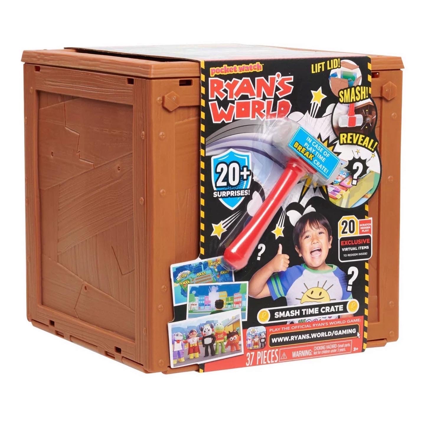 Ryan Toy Review Ryan’s World Smash Time Crate