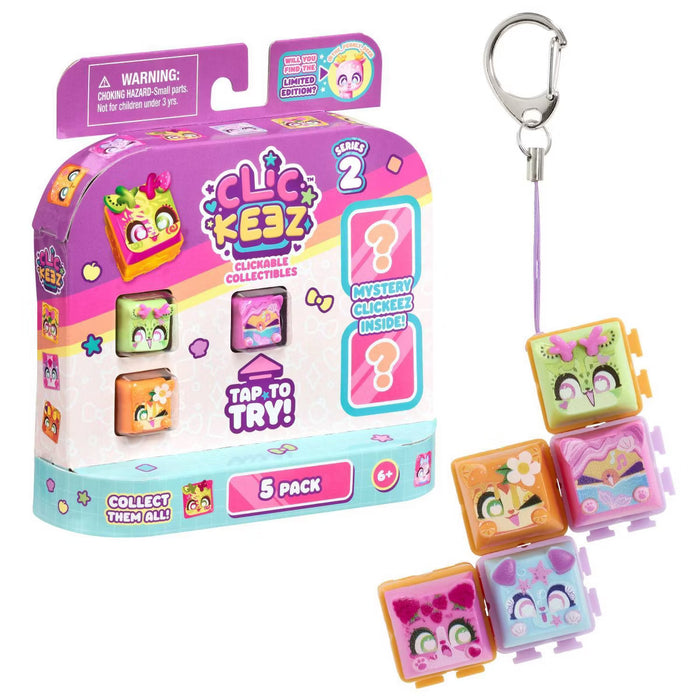 Clickeez Series 2 Collectible 5Pack