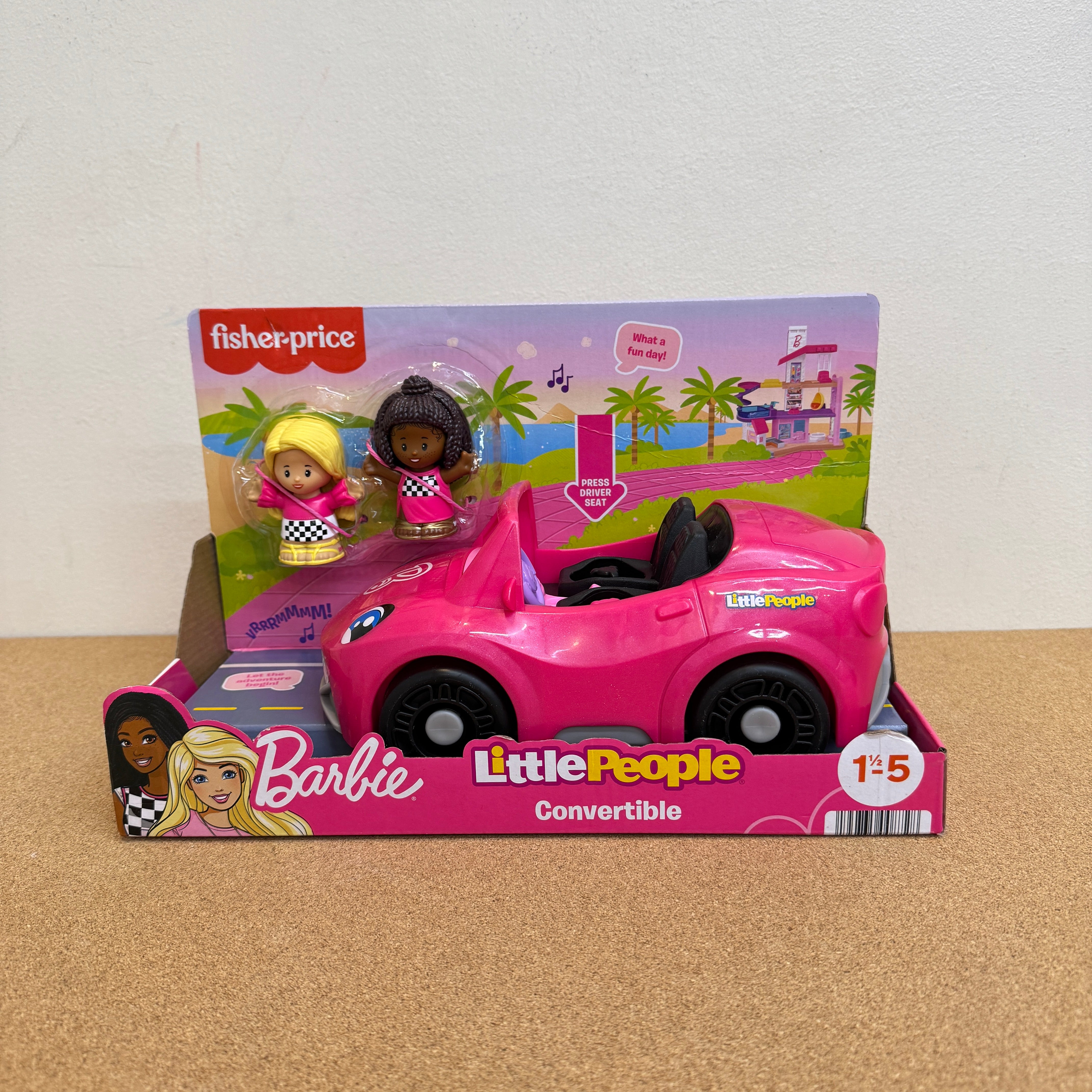 Fisher Price Little People Barbie Convertible