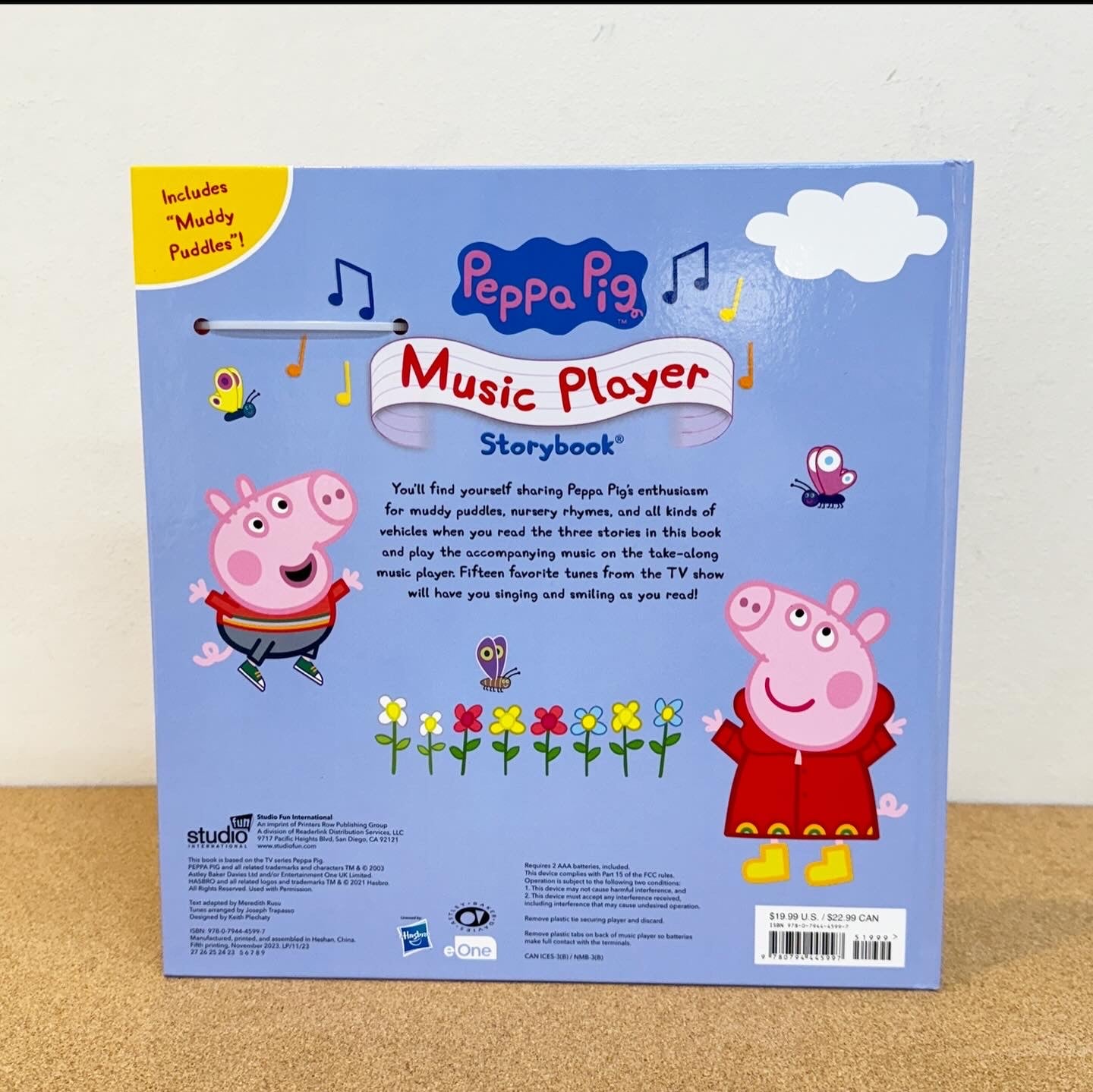 Peppa Pig Music Player StoryBook