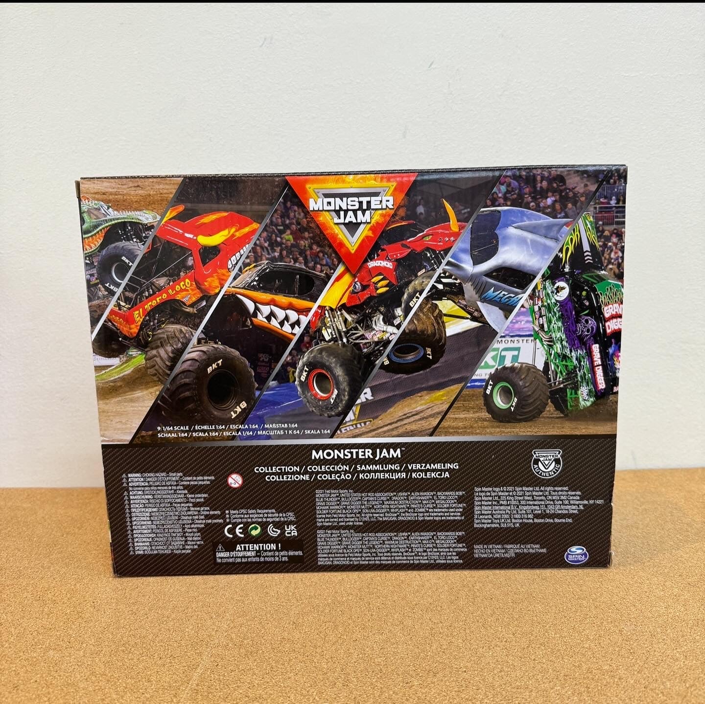 Monster Jam 1:64 Scale Monster Truck Diecast 9PK | Kidstationph