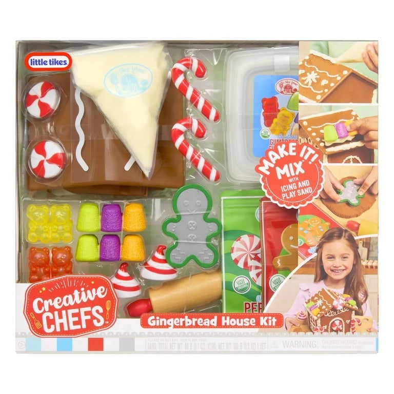 Little Tikes Creative Chefs Gingerbread House Kit