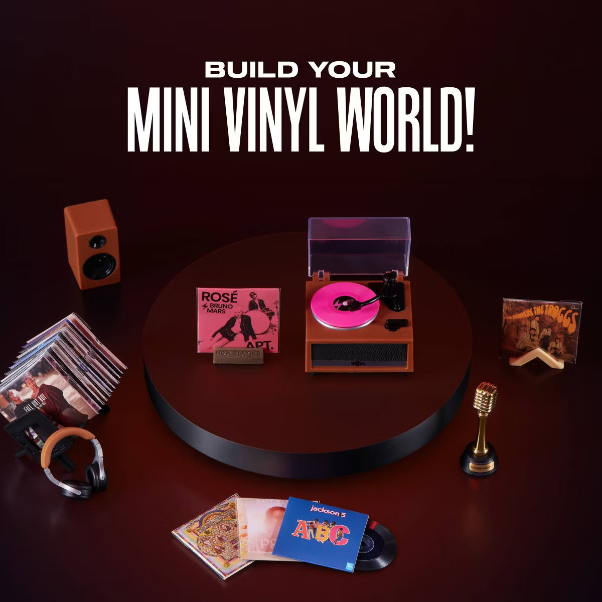 Mini Brands Really Works Vinyl Player