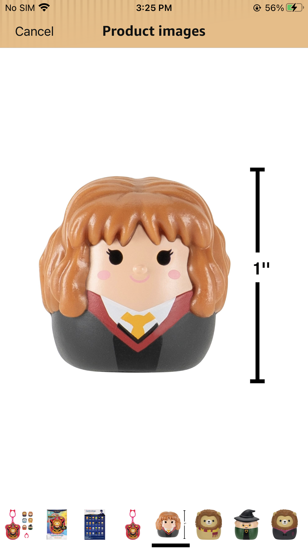 Squish-A-Longs “Harry Potter” Clip A Longs Mini Squish Gryffindor Multipack