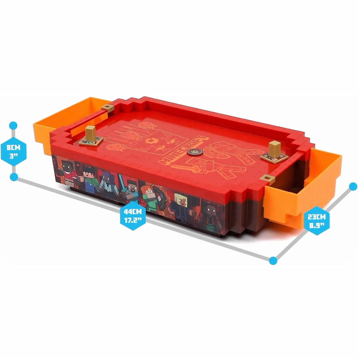 Minecraft Arcade Air Hockey - Nether Core Series Tabletop Game
