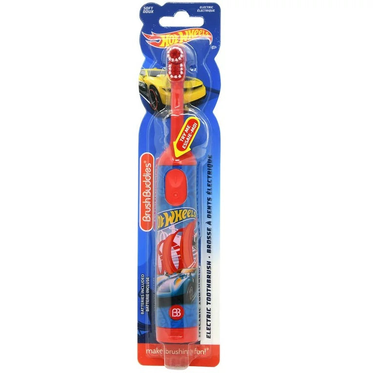 BrushBuddies Kids Electric Toothbrush - Hotwheels