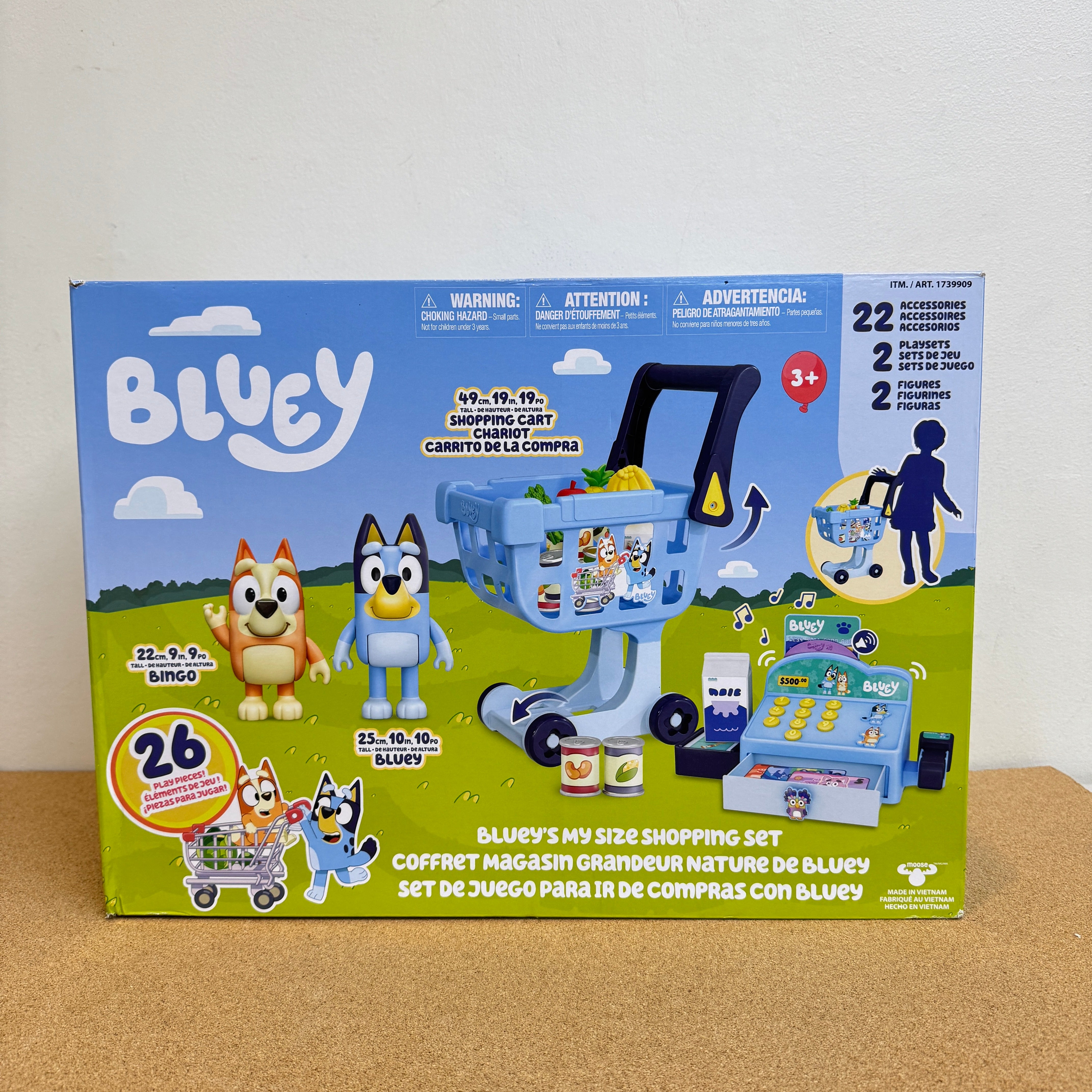 Bluey Bluey’s My Size Shopping Set