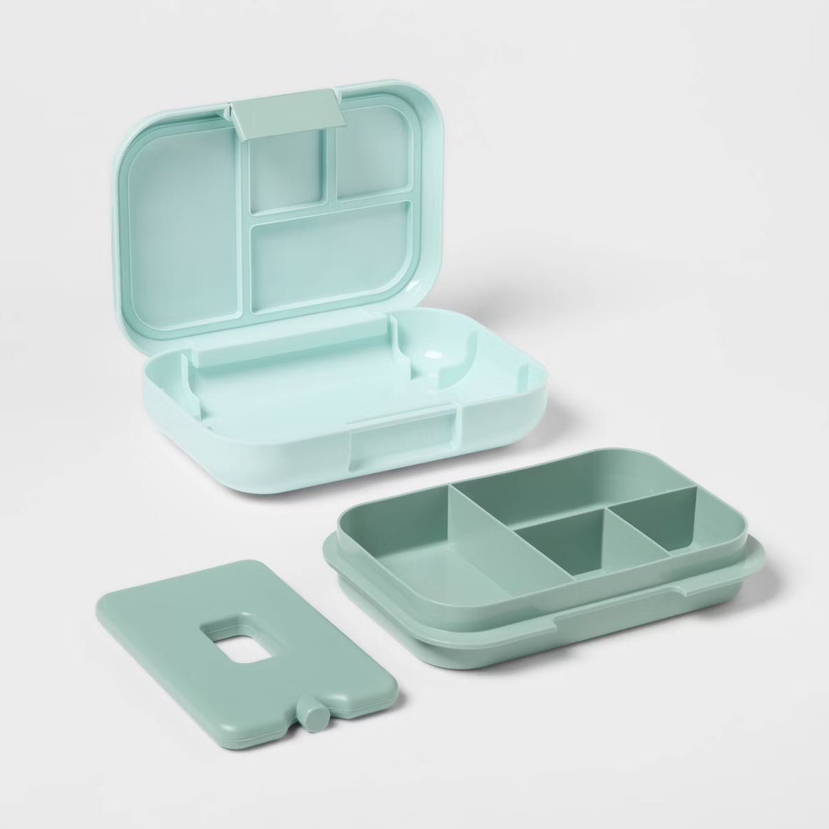 Pillowfort Bento Box 26fl oz Food Storage - Aqua