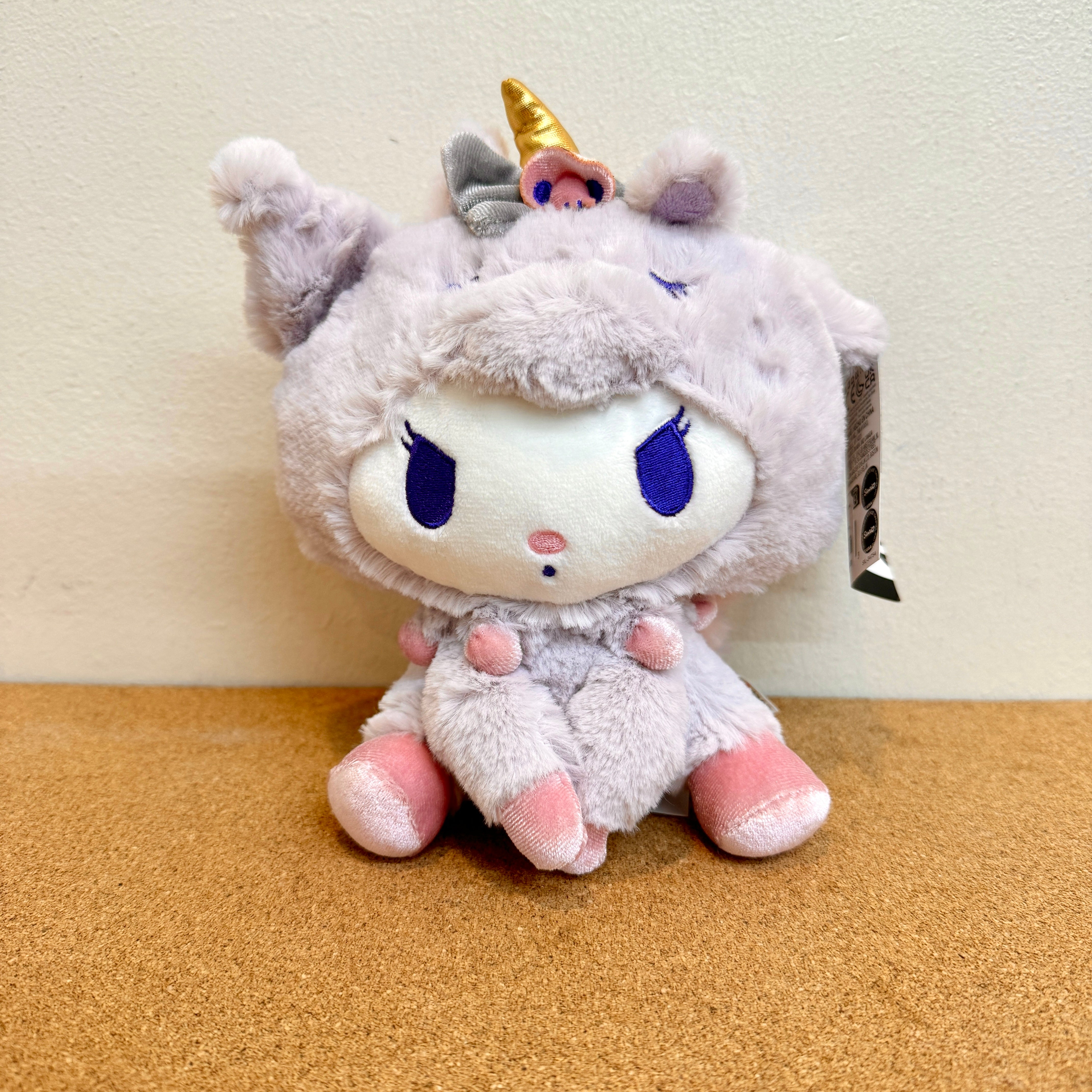 Claire’s Hello Kitty and Friends Kuromi Unicorn Plush 6”