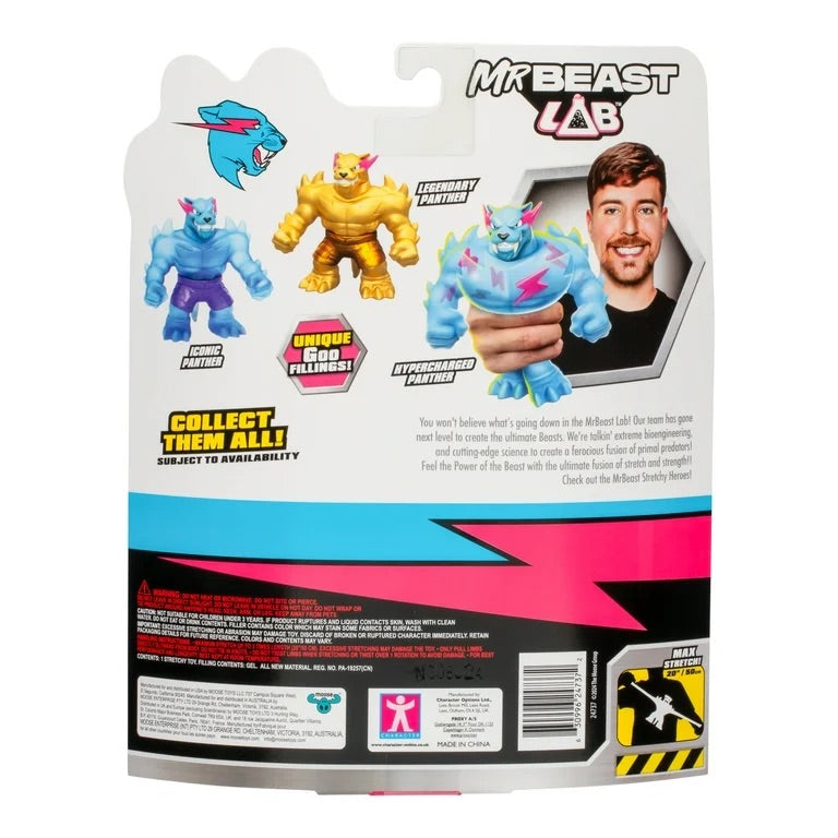 MrBeast Lab Heroez Of Goo Jit Zu Goo Iconic Panther Figure