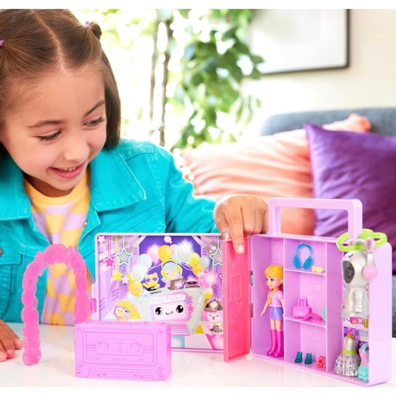 Polly Pocket Doll & Playset Disco Dance Fashion Reveal | Kidstationph