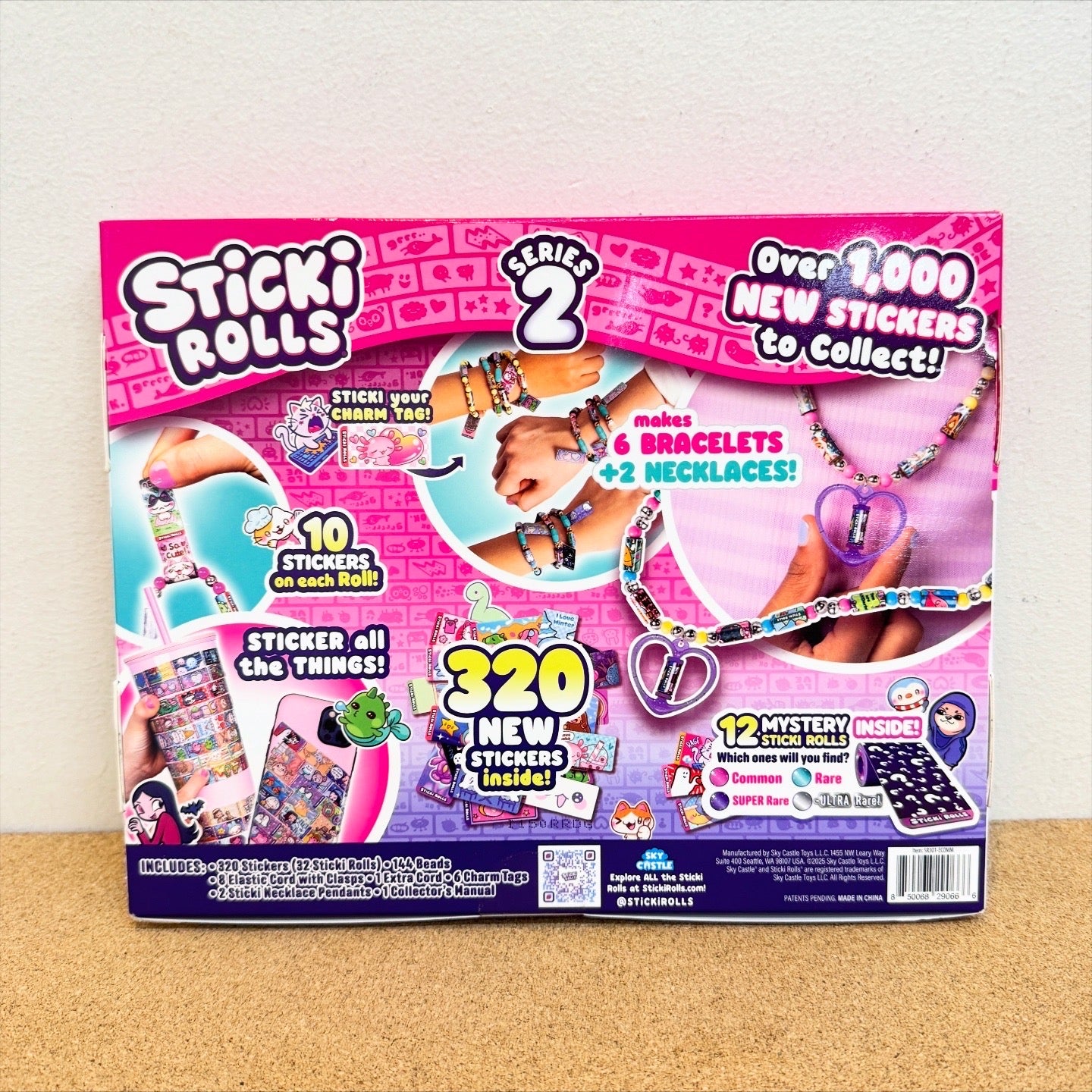 Sticki Rolls Series 2 Sticki Station Sticker Jewelry Kit