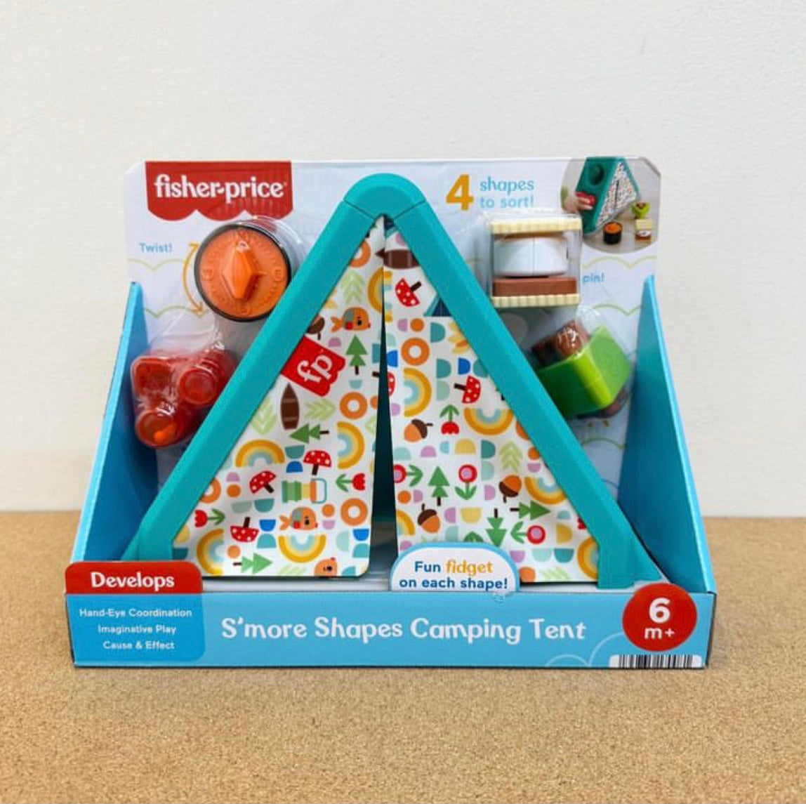 Fisher Price Shape Sorter S’more Shapes Camping Tent