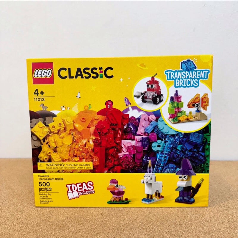 Lego Creative Transparent Bricks Building Set