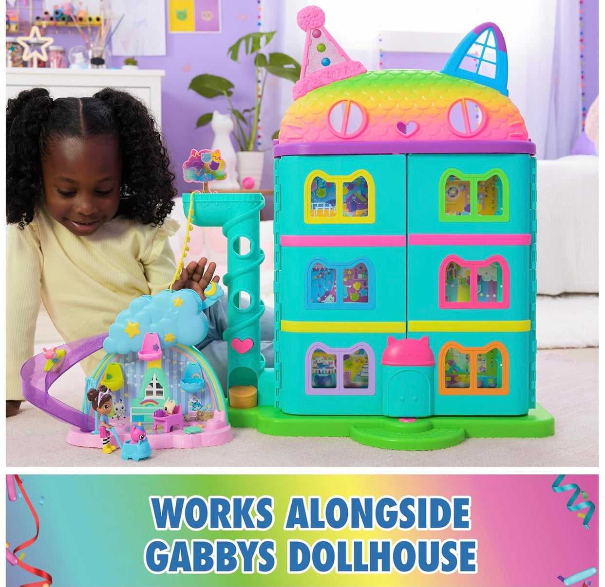 Gabby’s Dollhouse Kitty Care Ear Purrfect Playroom