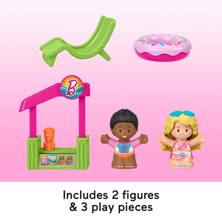 Fisher Price Little People Barbie Beach House Playset