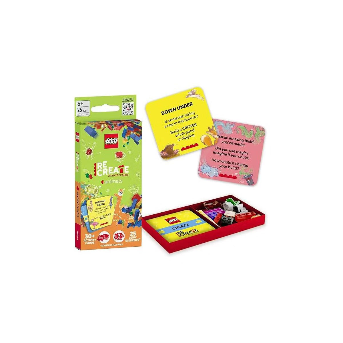 Lego Recreate Activity Cards - Animals