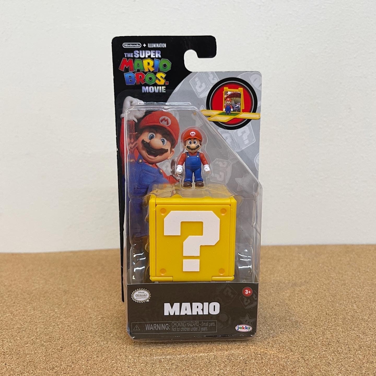 Nintendo The Super Mario Bros Movie Mini Mario Figure