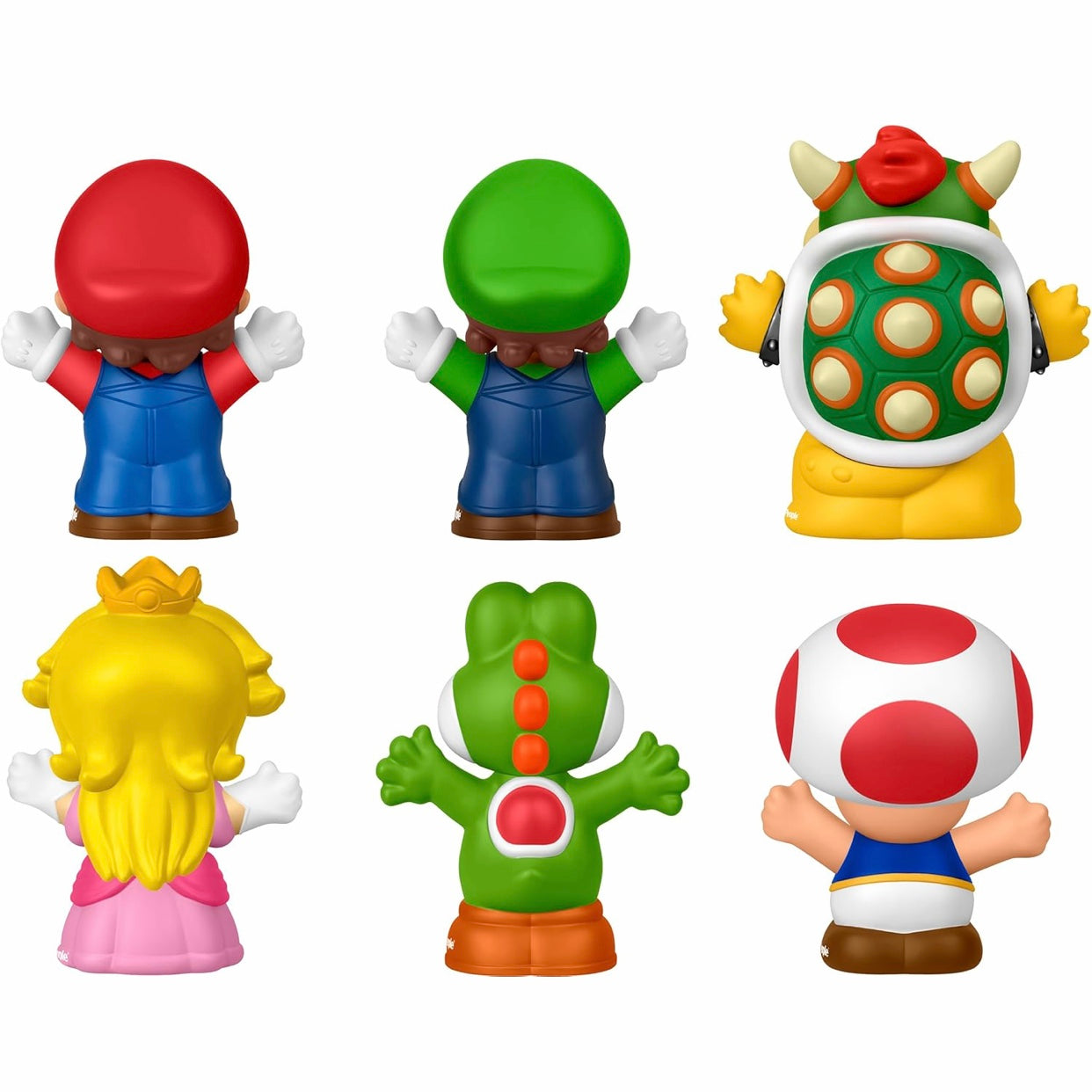 Fisher Price Little People My Mario Figure 6Pack Set