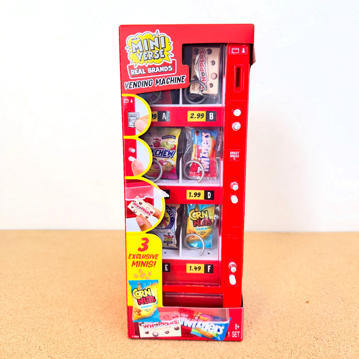 Miniverse Real Brands Vending Machine(Red)