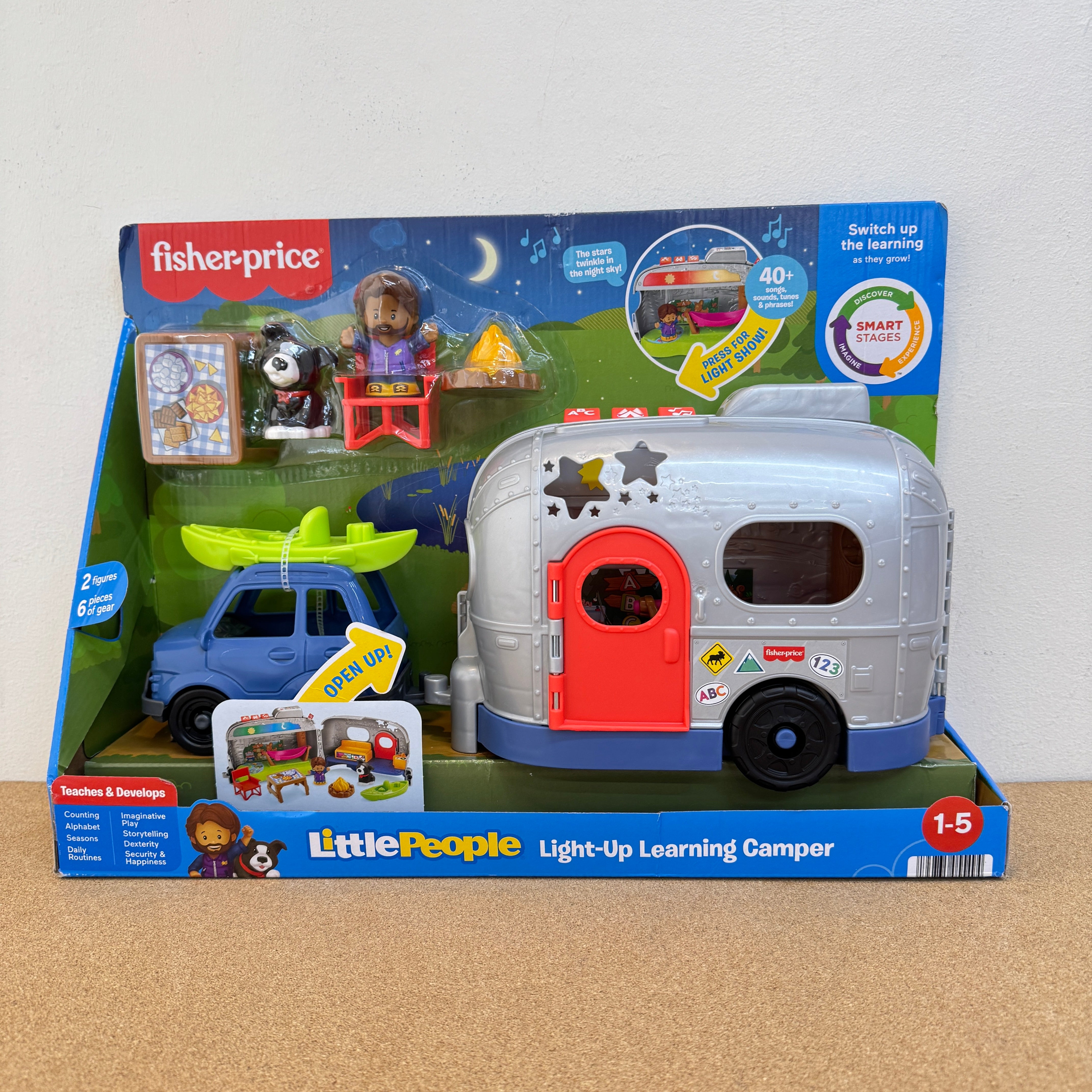Fisher Price Little People Light Up Learning Camper