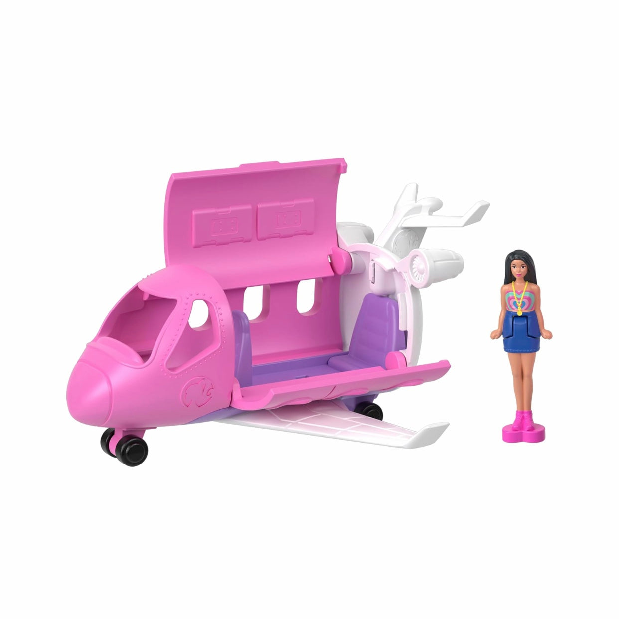 Barbie Mini Barbieland Dreamhouse & 3 Toy Vehicle Set