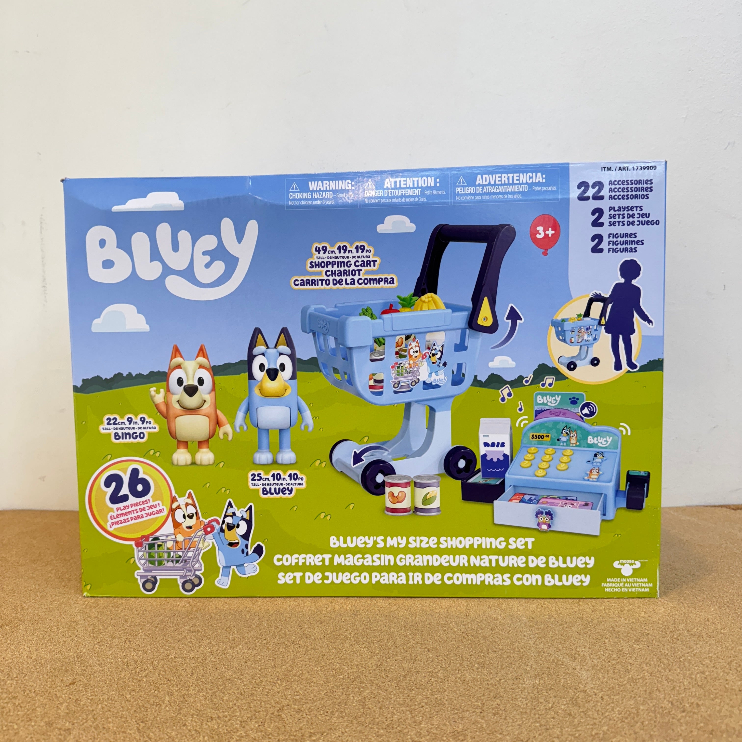 Bluey Bluey’s My Size Shopping Set