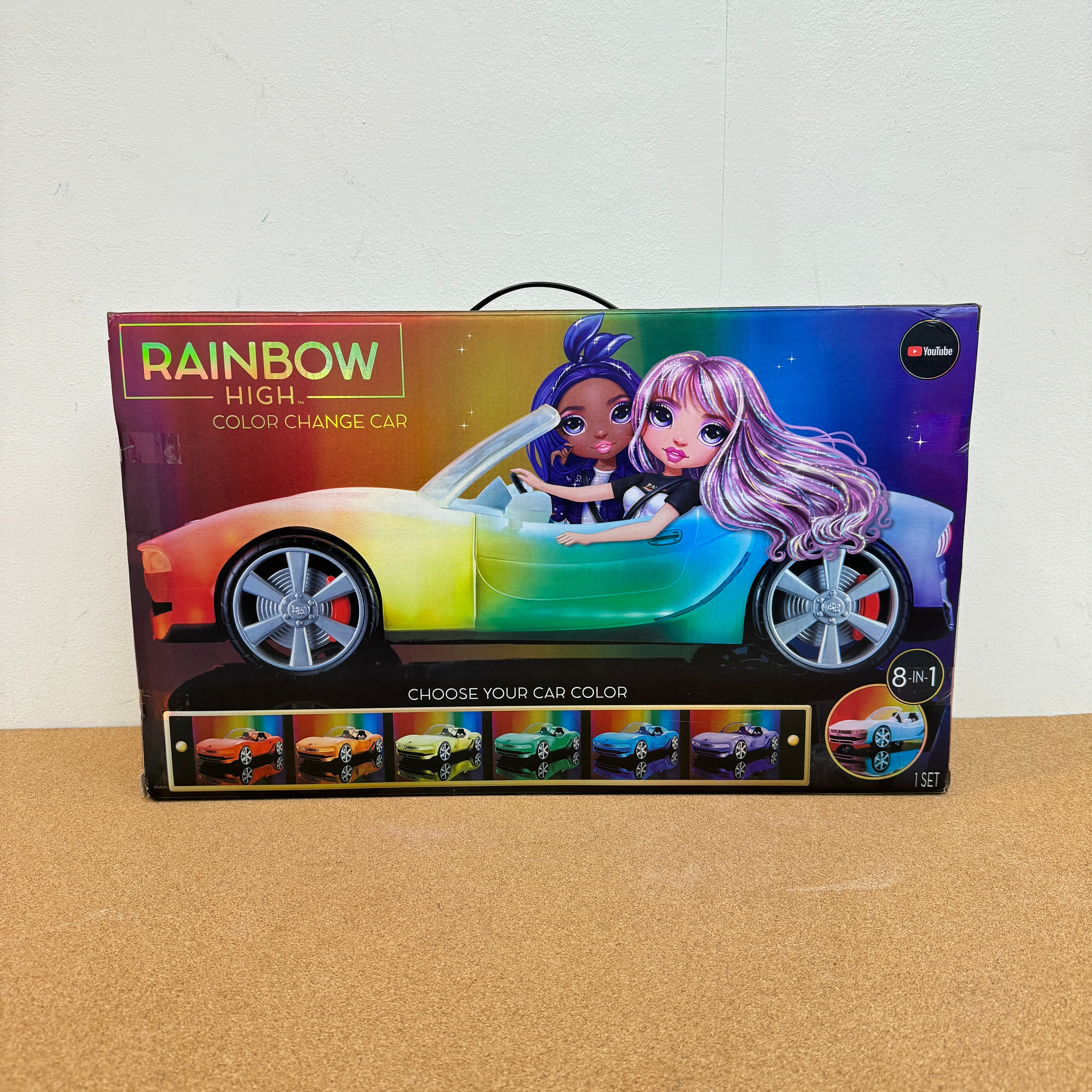 Rainbow High Color Change Car