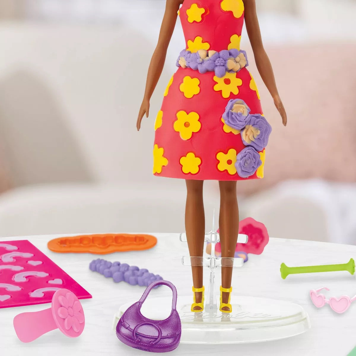 Play Doh Barbie Flowers and Florals Pattern Pack