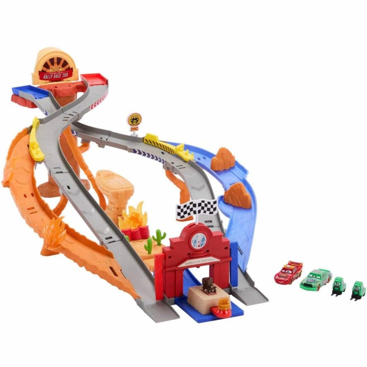 Disney and Pixar Cars Rescue Road Raceway Playset