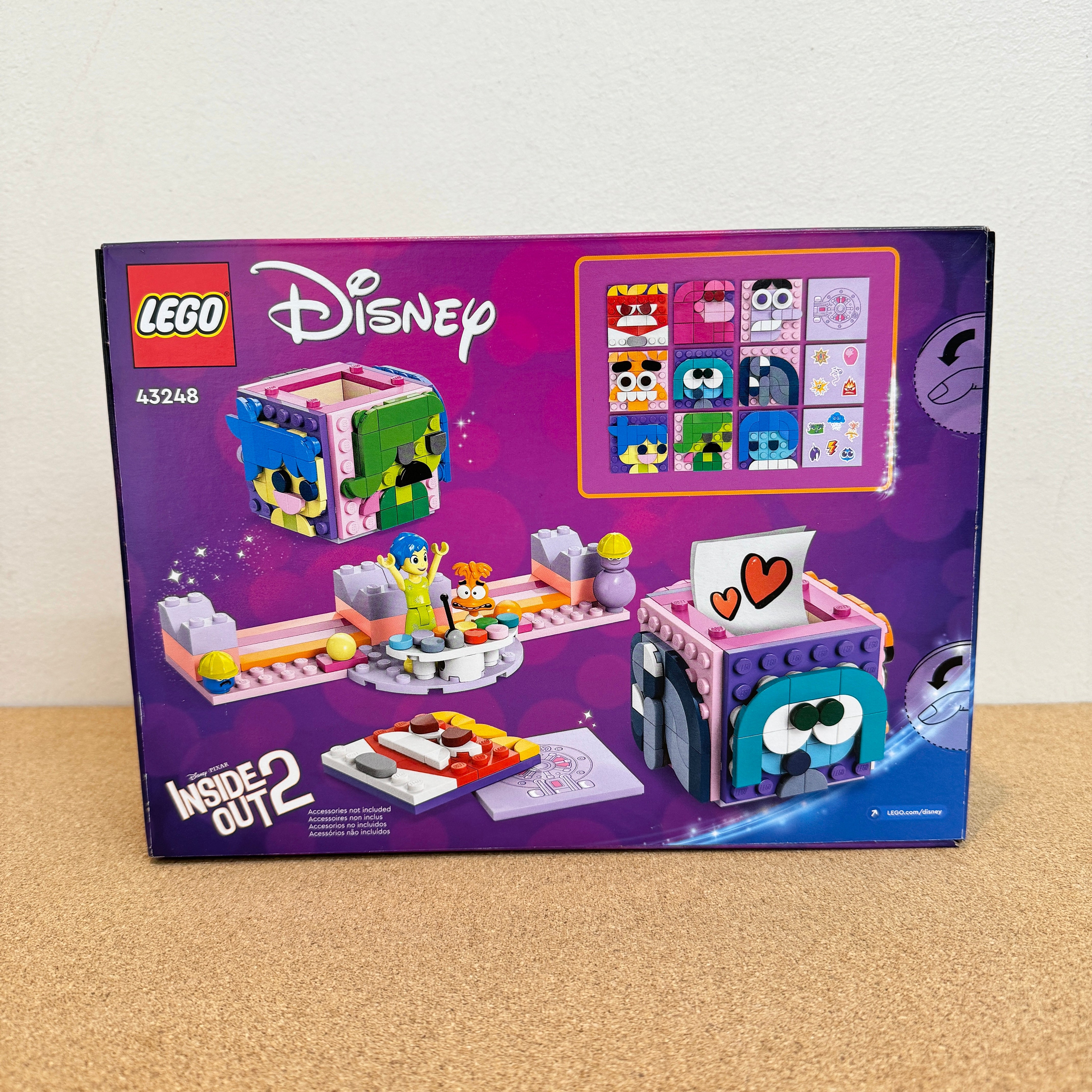 Disney Original LEGO Inside Out 2 Mood Cubes