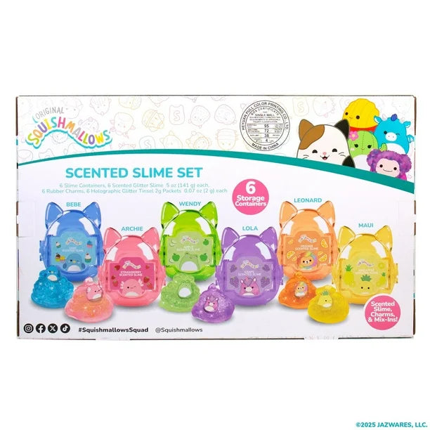 Squishmallows Scented Slime Studio Set