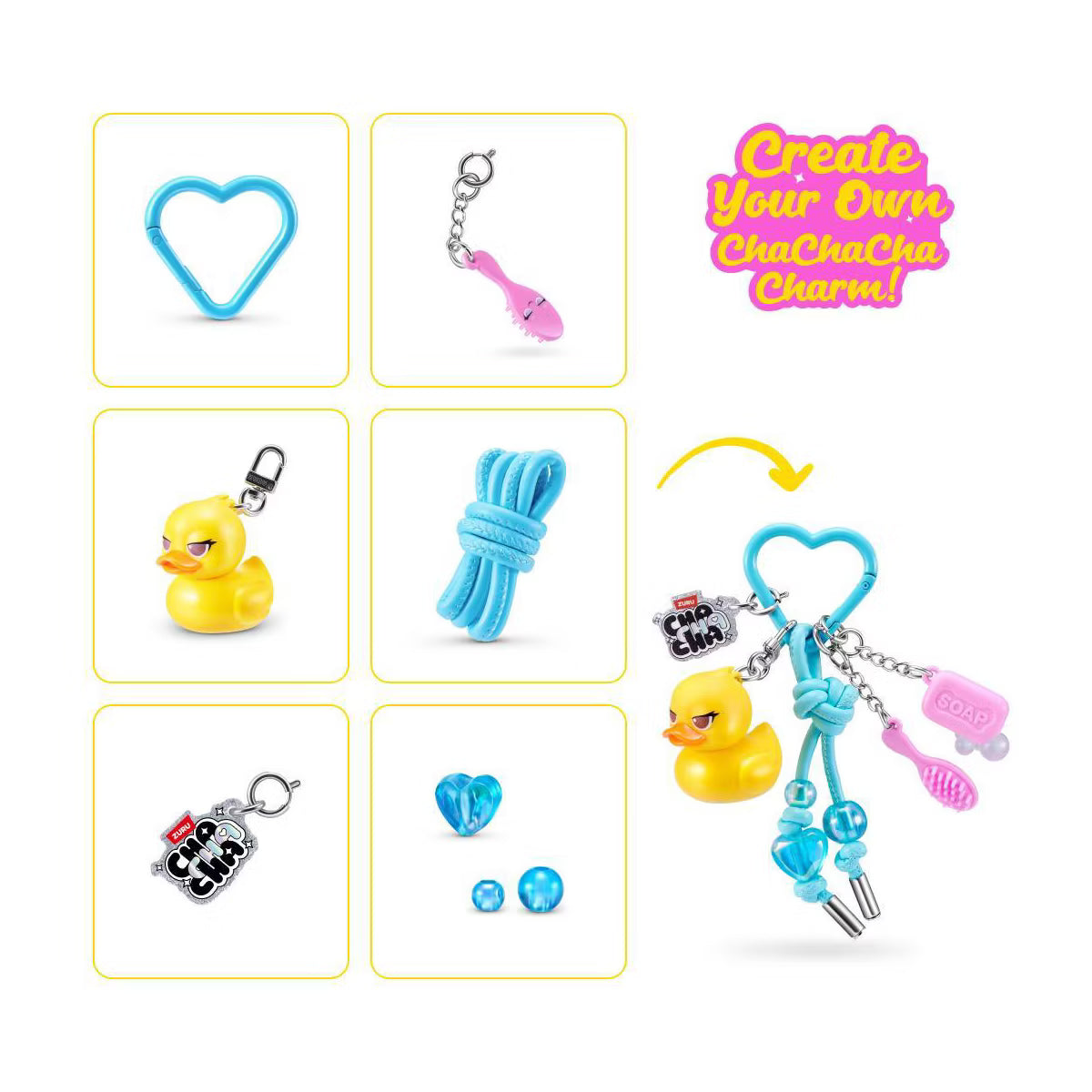 Cha Cha Cha DIY Charms Keychain