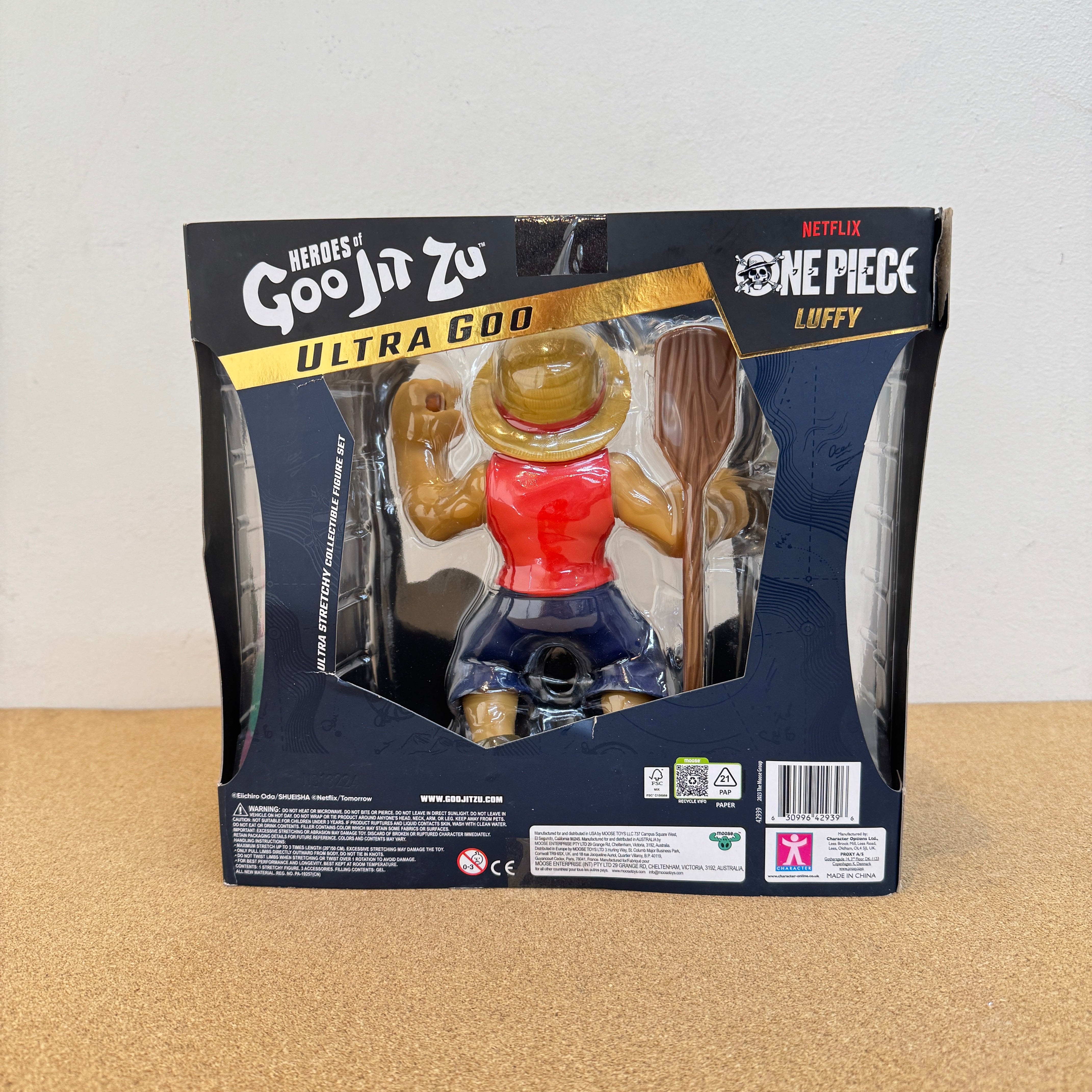 One Piece Heroes Of Goo Jit Zu Ultra Goo Collector’s Luffy Figure