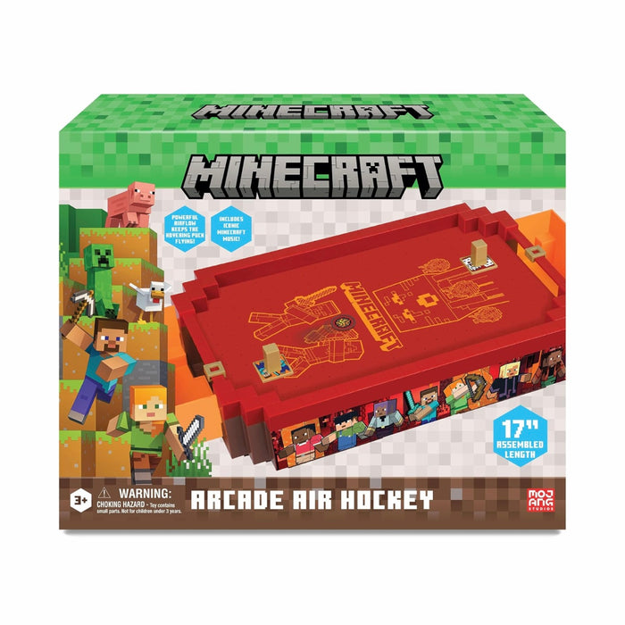 Minecraft Arcade Air Hockey - Nether Core Series Tabletop Game
