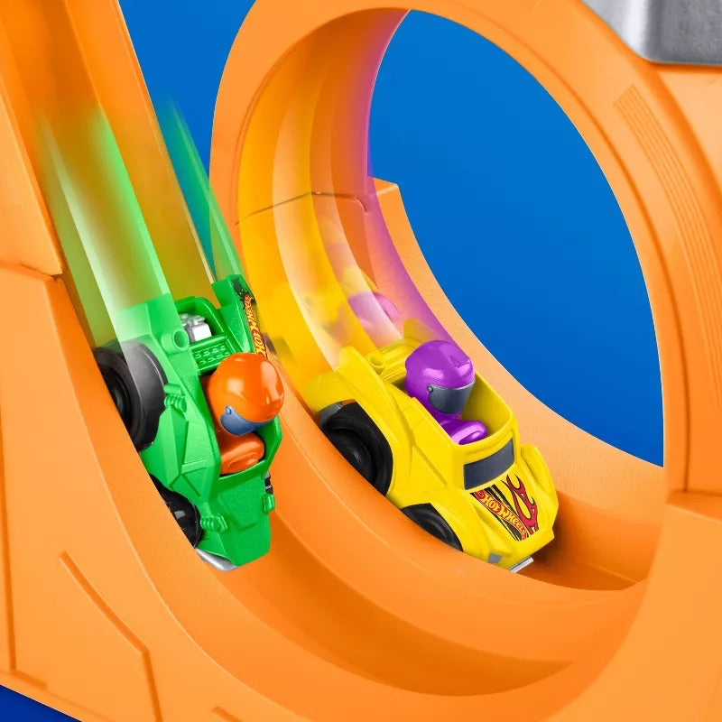 Fisher Price Little People Hotwheels Spiral Speedway