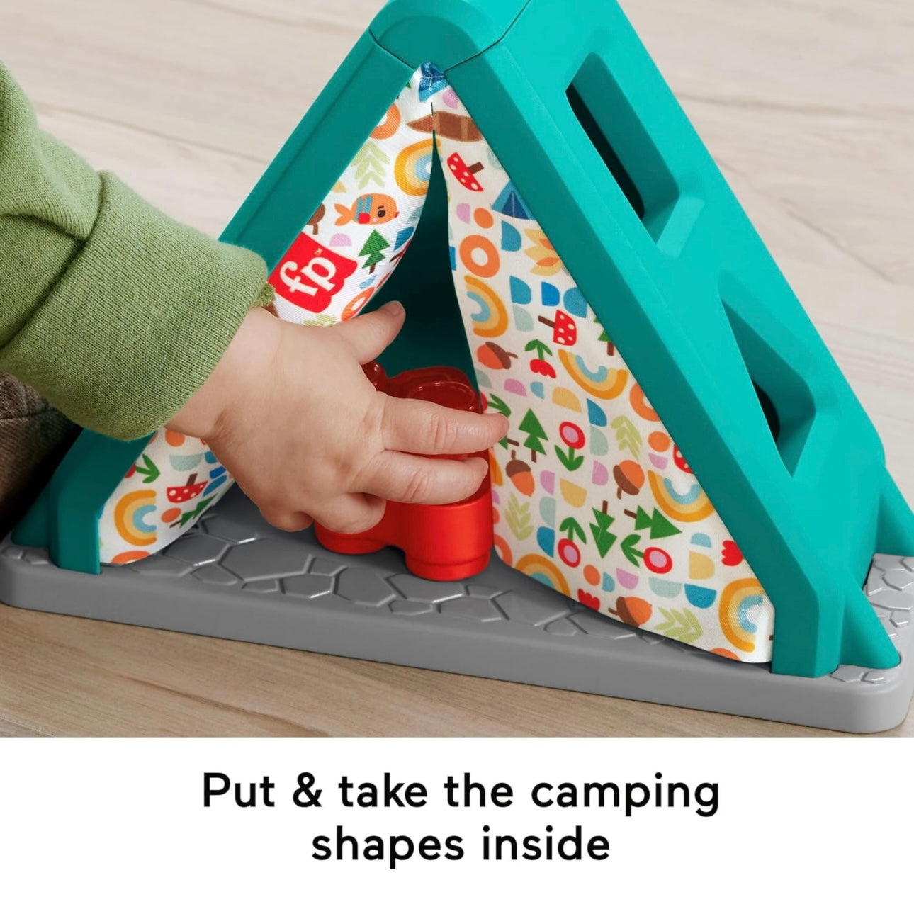 Fisher Price Shape Sorter S’more Shapes Camping Tent