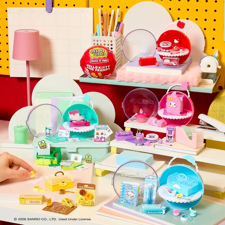 Miniverse Make It Mini Hello Kitty and Friends Series 3 Mini Collectibles
