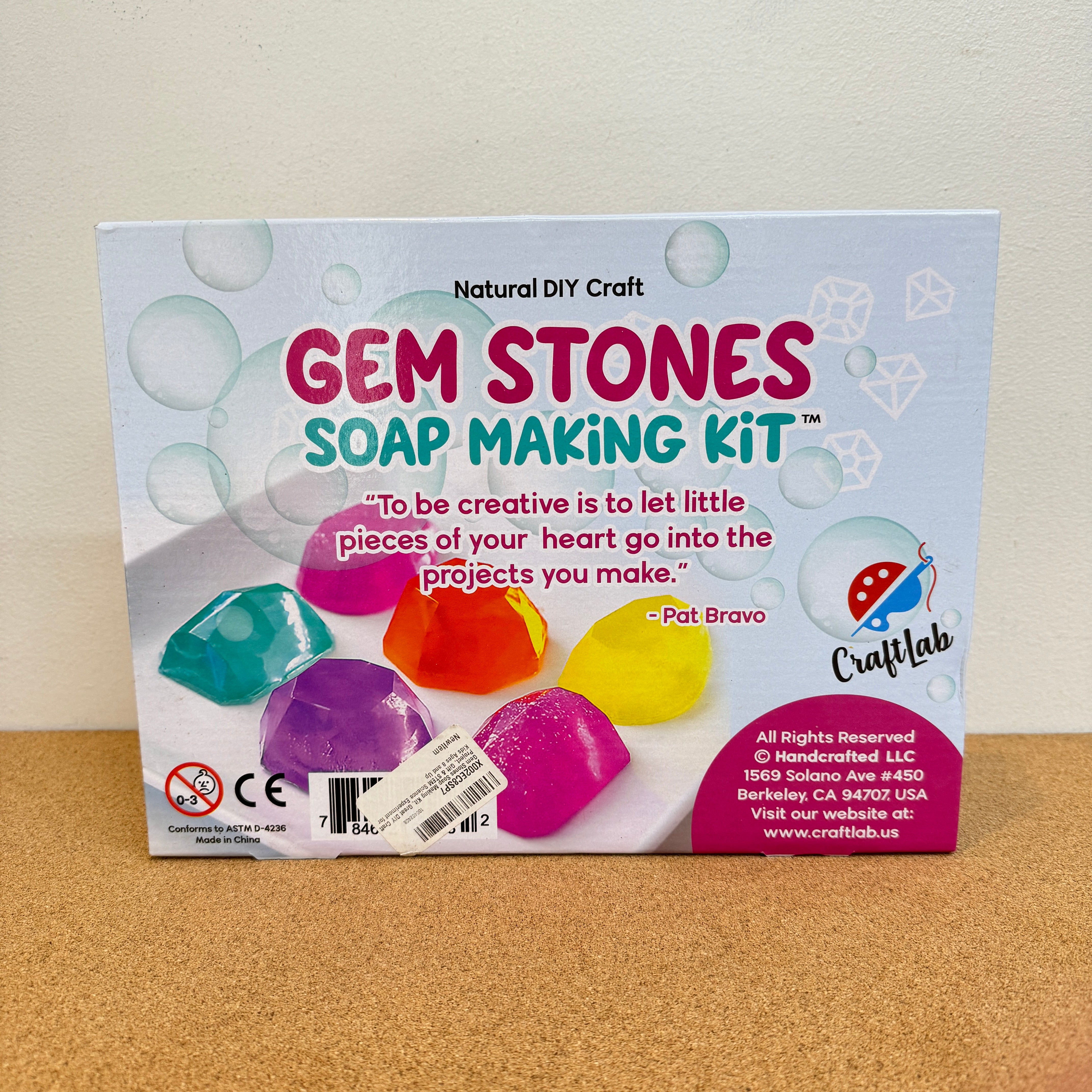 Gem Stones Soap Making Kit