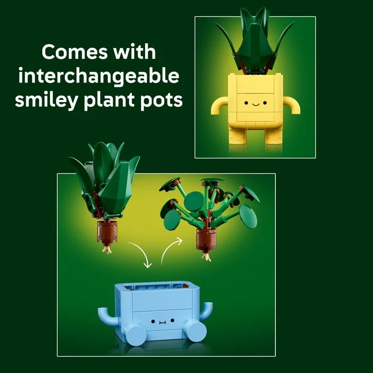 Lego Botanicals Happy Plants Building Toys Set