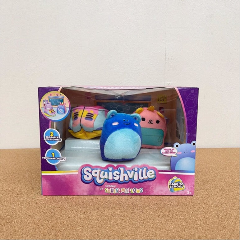 Squishville by Squishmallows Back to School Accesory Pack