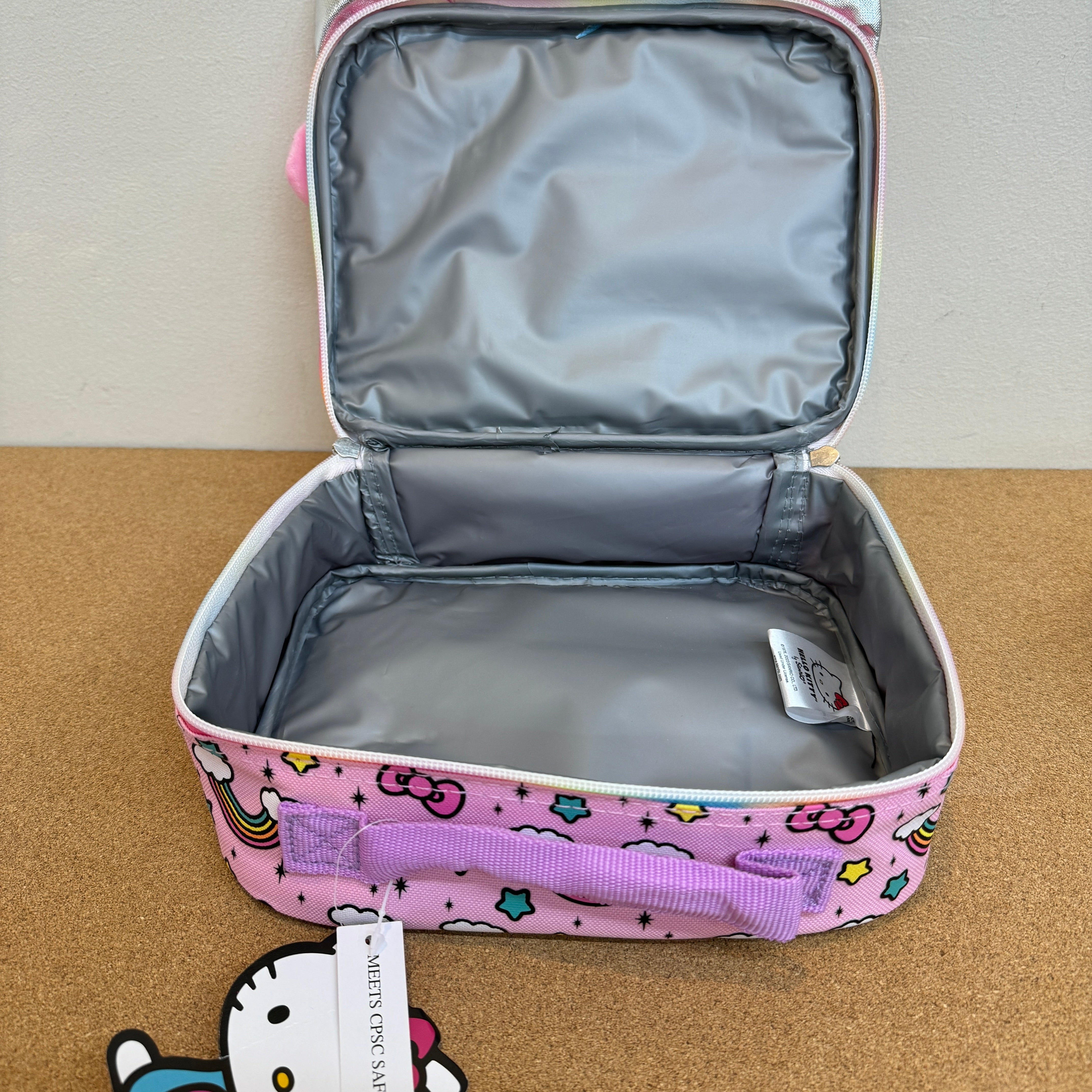 Hello Kitty Kids Square Lunch Tote