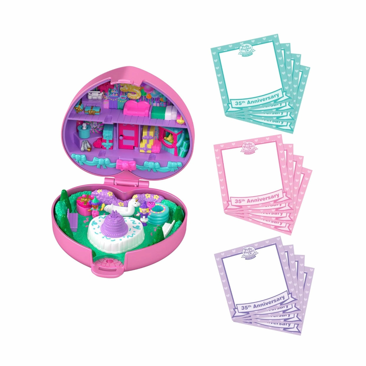 Polly Pocket 35th Birthday Party Time Stamper