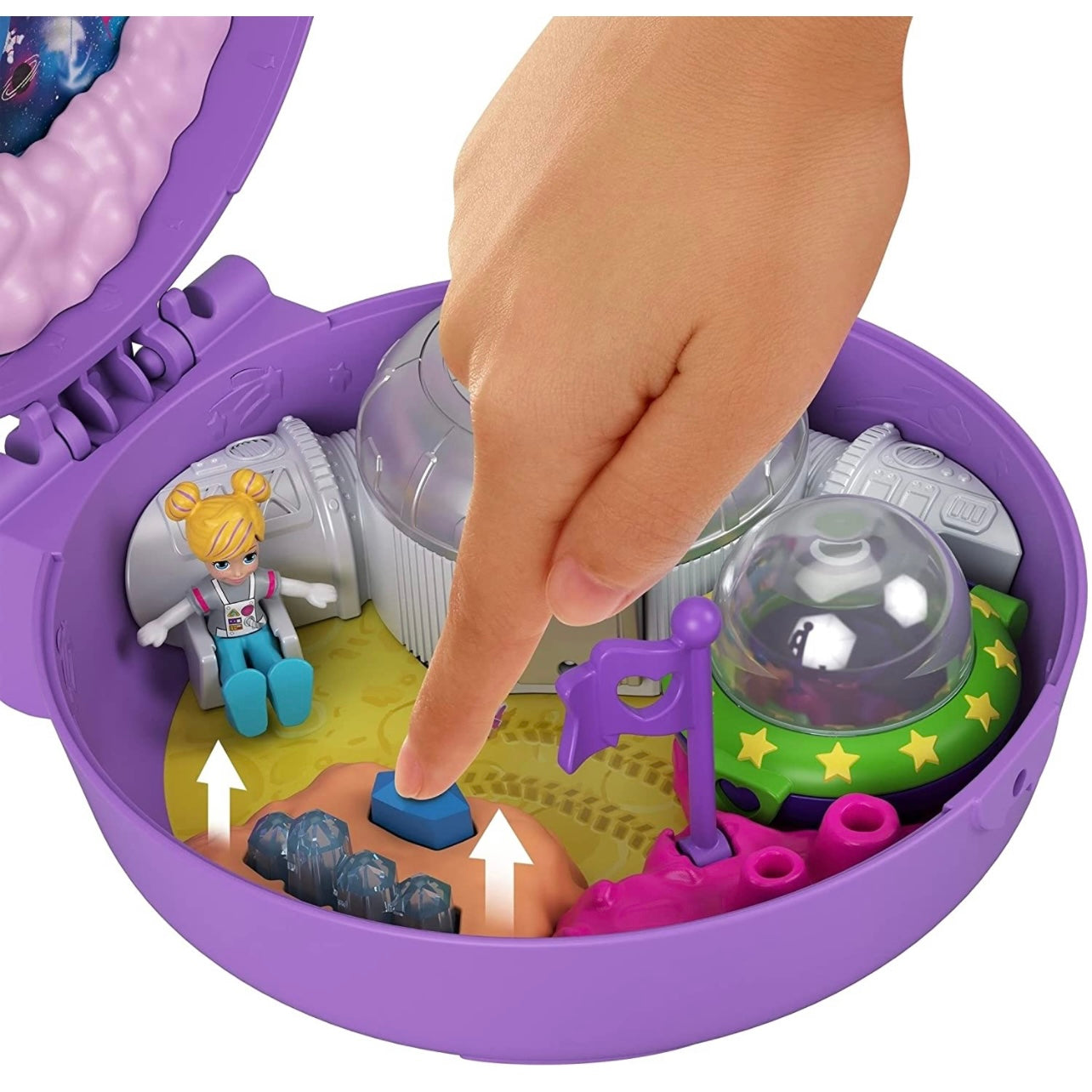 Polly Pocket Saturn Space Explorer Compact(Packaging Damaged)