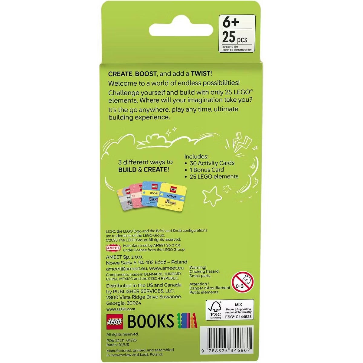 Lego Recreate Activity Cards - Animals