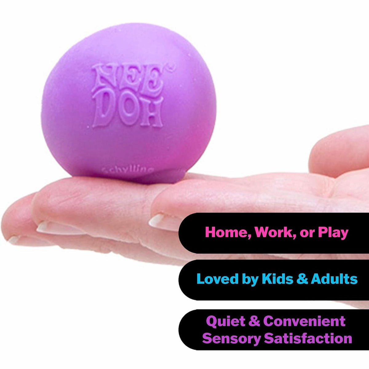 Schylling Needoh Teenie Color Change Sensory Squeeze Toy