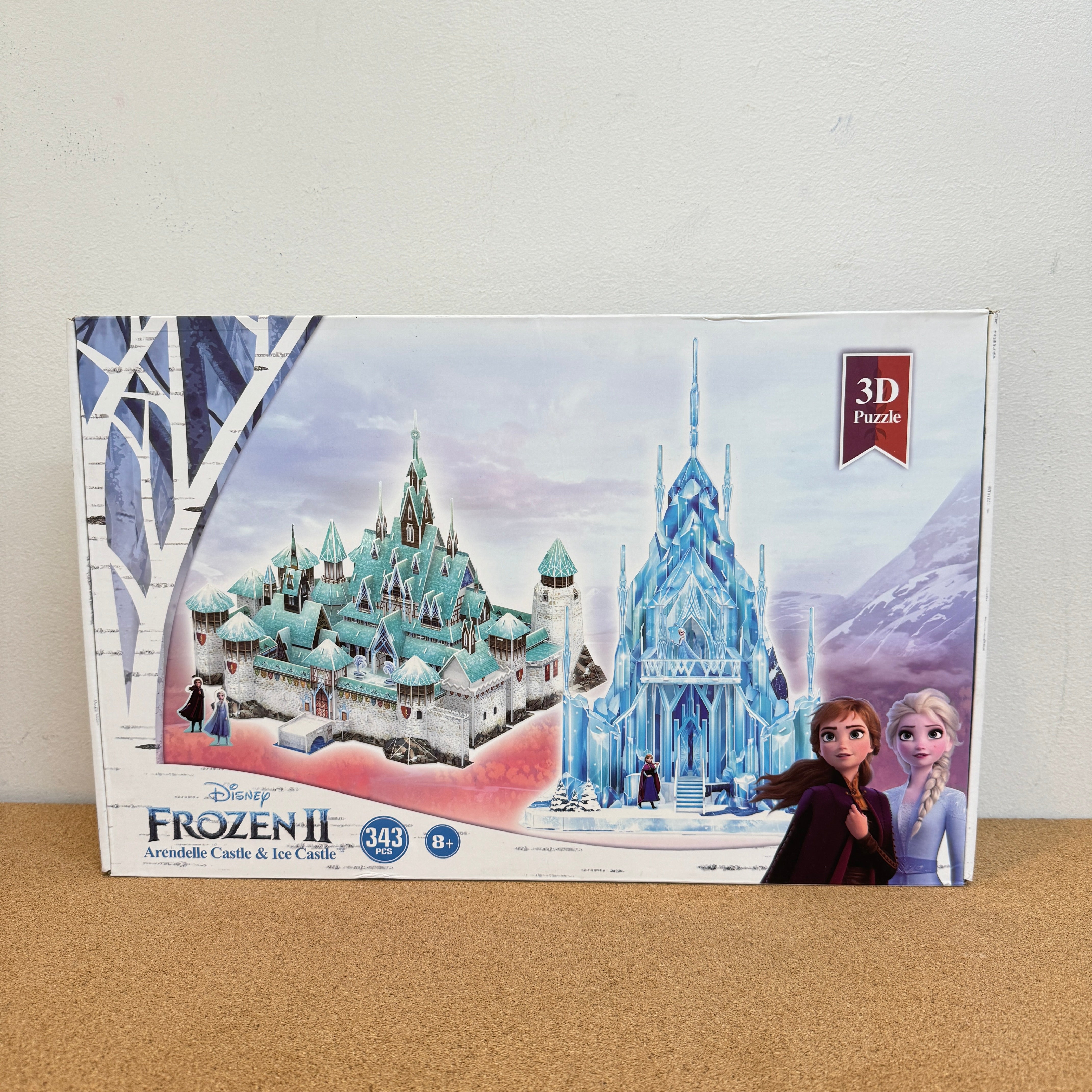 Disney Frozen II Arendelle Castle & Ice Castle 3D Puzzle