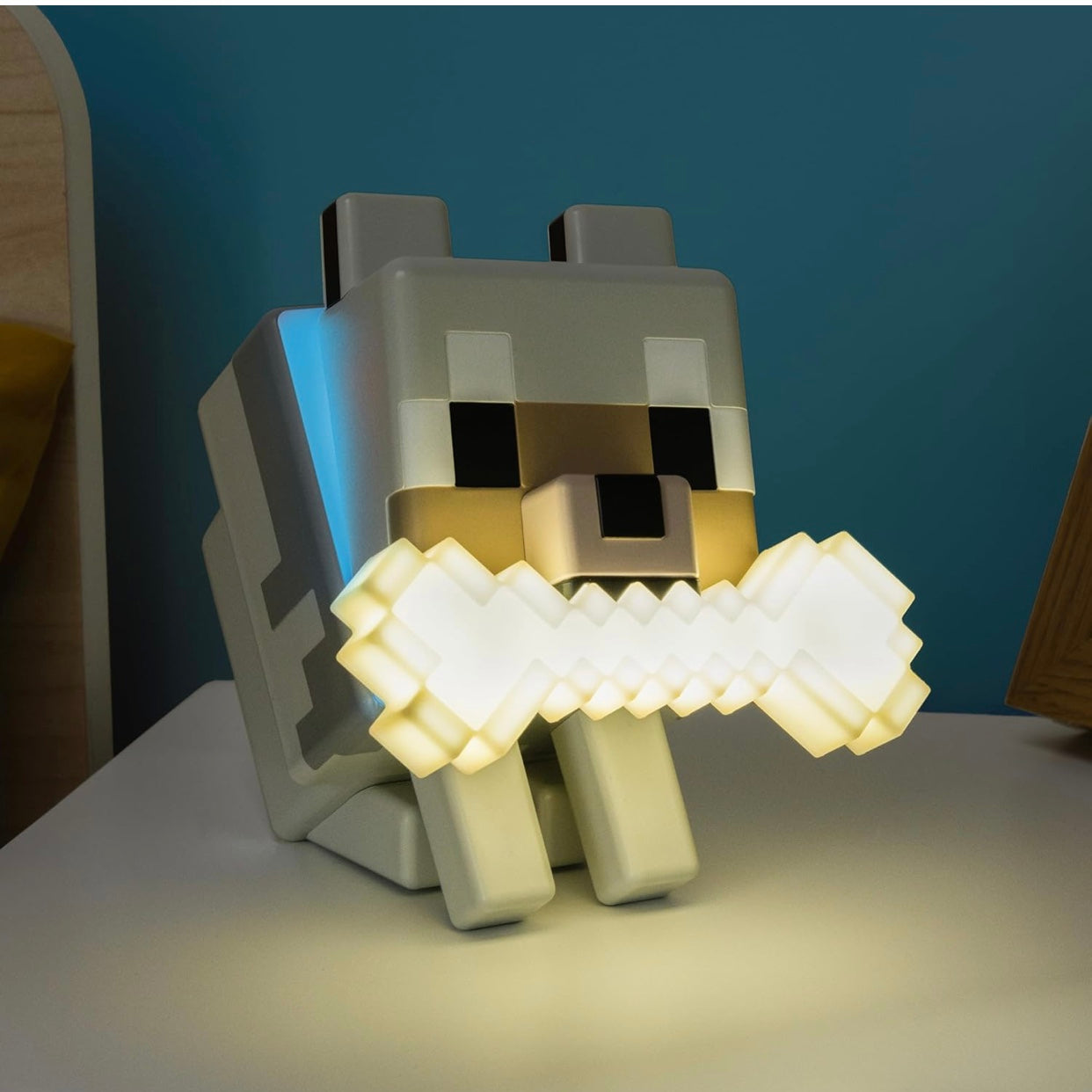 Paladone Minecraft Globuddies Wolf Light