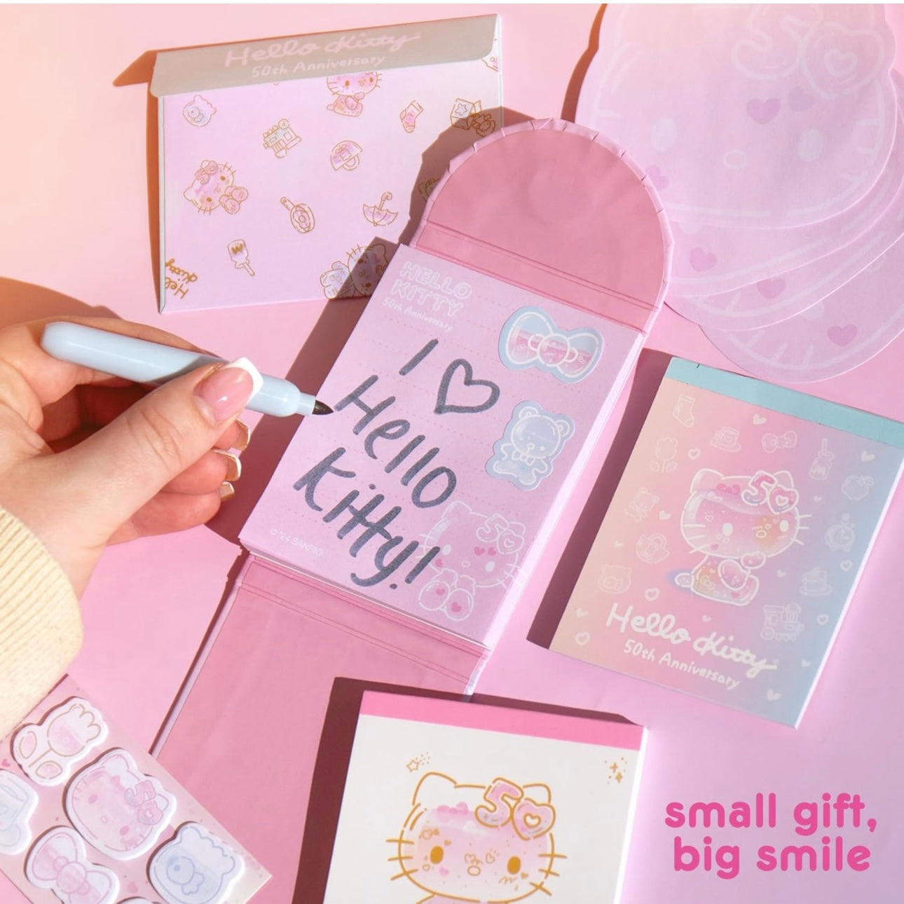 STMT Hello Kitty 50th Anniversary Mini Stationery Set