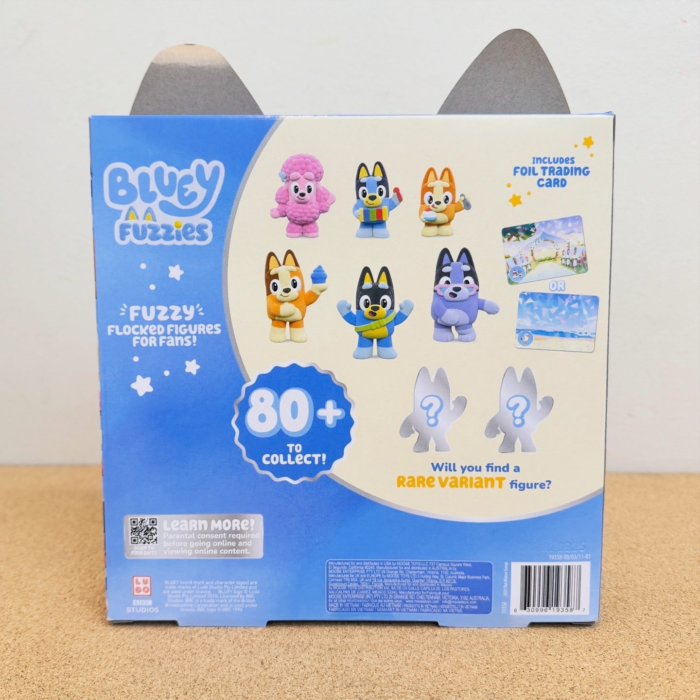 Bluey Fuzzies Deluxe Figure Pack